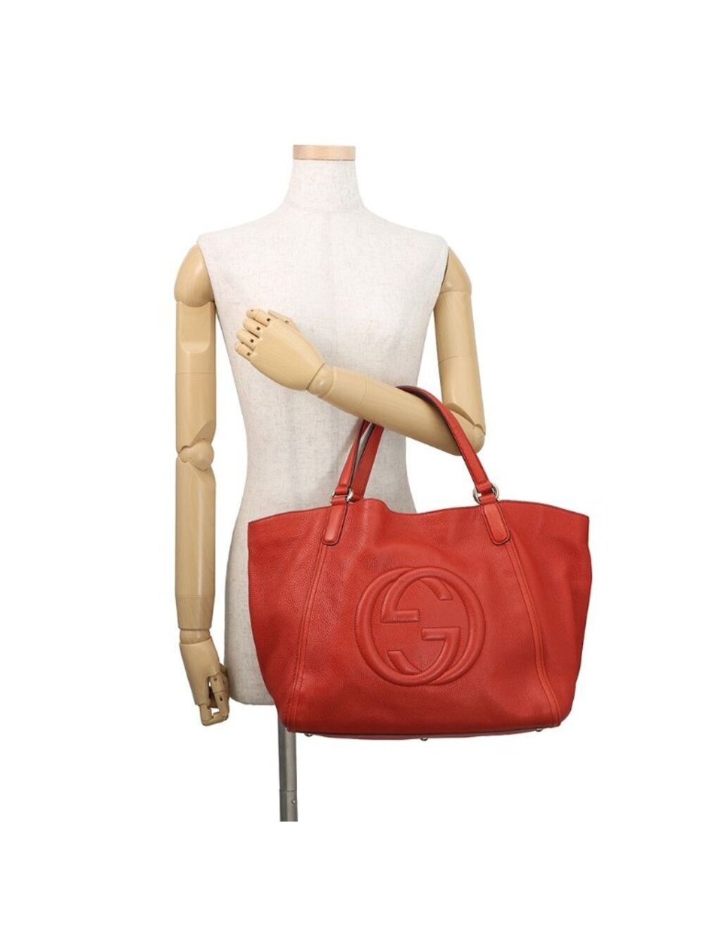 Gucci Tote Soho Interlocking Leather - Picture 4 of 10